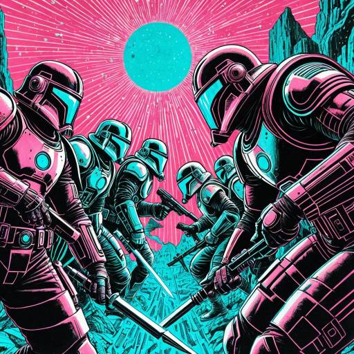 Galactic Bounty Hunters in Dynamic Combat