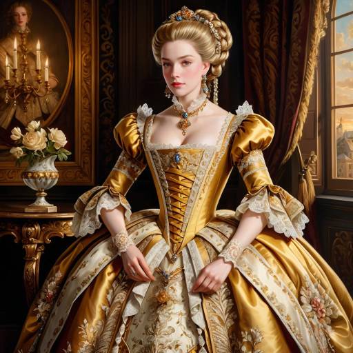 Elegant 17th Century Baroque Portrait