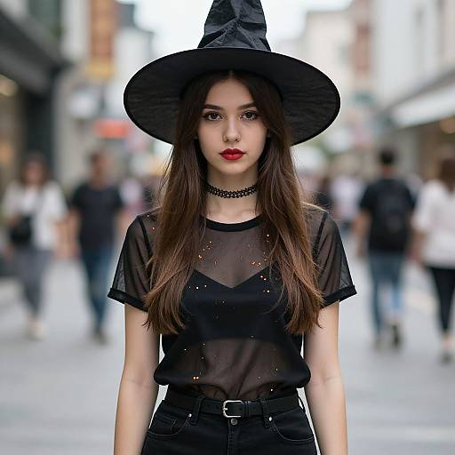 Urban Witch Style Portrait