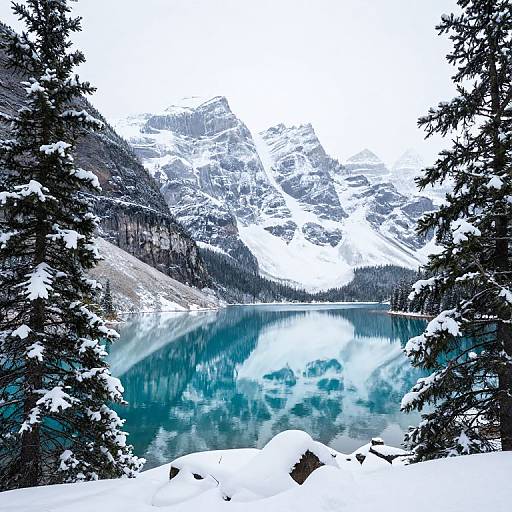 Winter Serenity at Emerald Lake