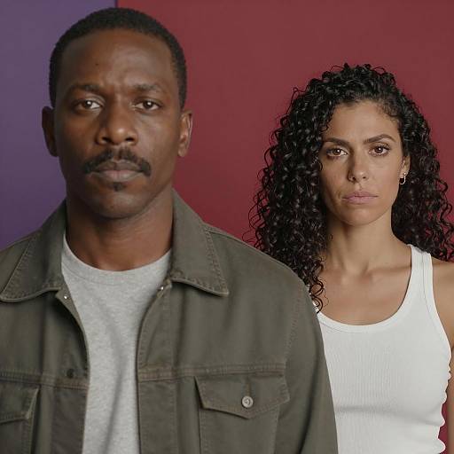 Serious Portrait of Diverse Individuals