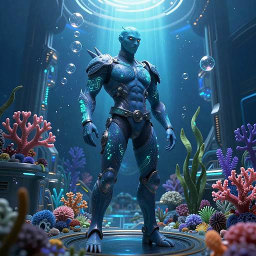 Simic Hybrid in Mystical Underwater Lab