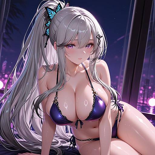 Illustration of Dunkerque (azur lane), azur lane in the style of Kamia (not found)