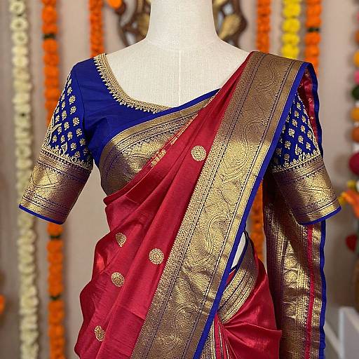 Modern Pattu Pavadai Blouse Designs