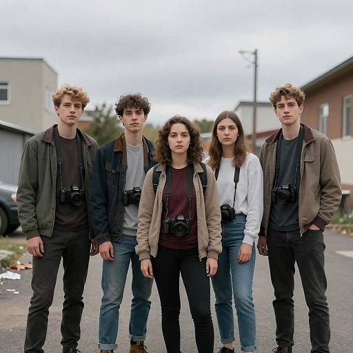 Urban Youth Photography in Casual Style