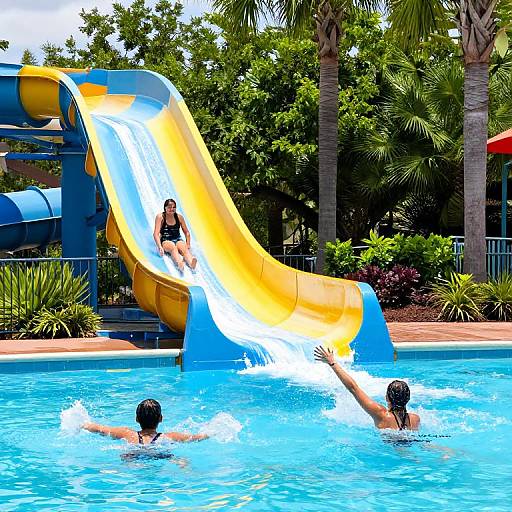 Thrilling Slide at Blizzard Beach