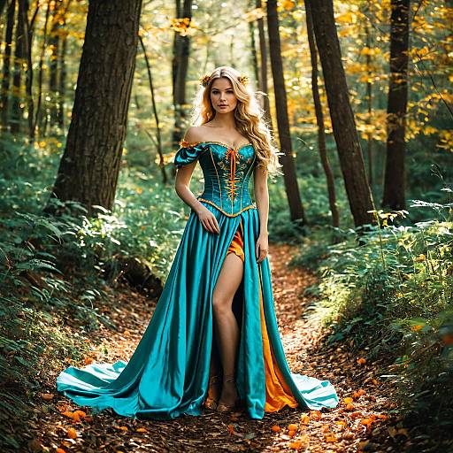 Enchanting Jean Apocalypse Fairy Tale Costume