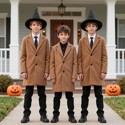 Halloween Trio by Haunted House