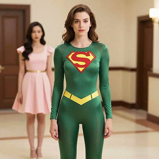 Ivy Superhero in Hall