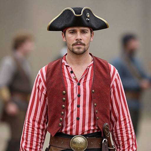 Realistic Captain Pike Pirate Costume