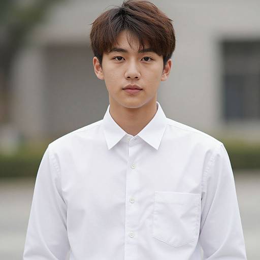 Photorealistic Formal Shirt Portrait