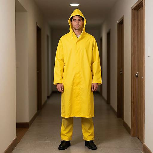 Man in Yellow Sun Costume