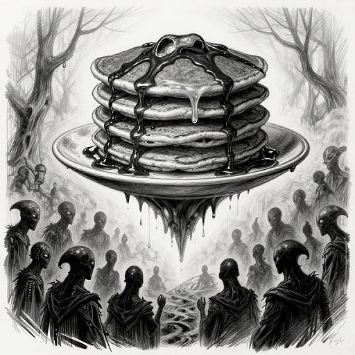 Alien Darkness Pancakes Over Cultists
