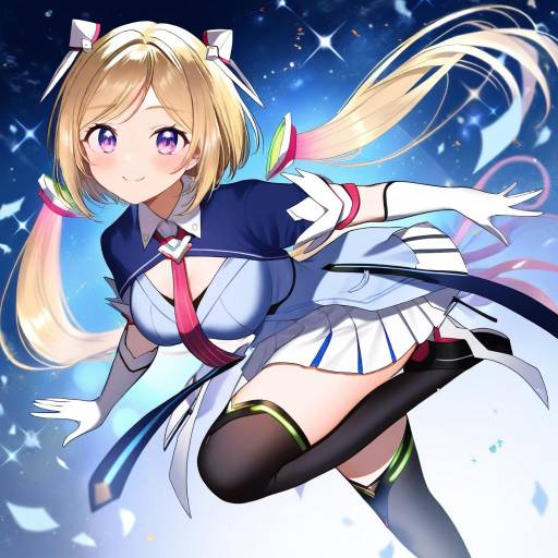 Illustration of Aki rosenthal (1st costume), hololive in the style of Kazepana