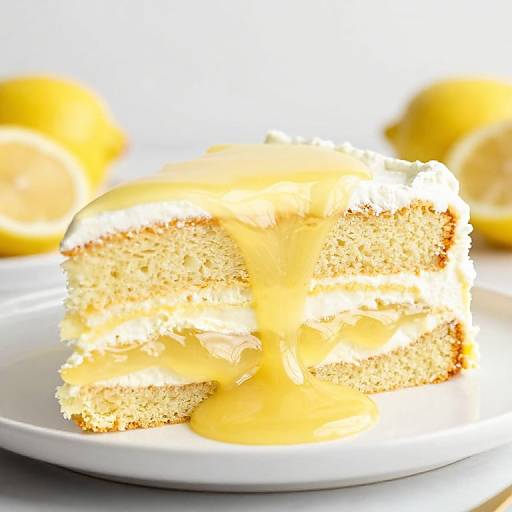 Zesty Lemon Layer Cake Filling