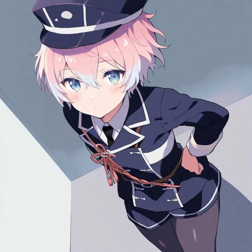 Illustration of Akita toushirou, touken ranbu in the style of Rasahan