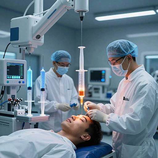 Futuristic B-52 Injection Lab