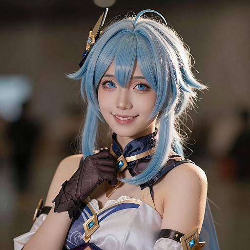 Photorealistic Genshin Impact Cosplayer Portrait