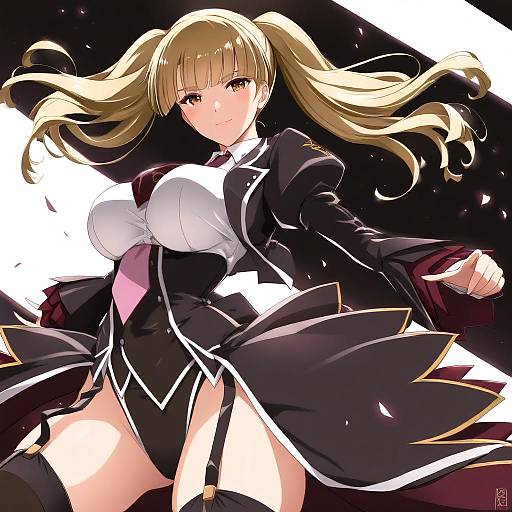 Illustration of Asmodeus (umineko), umineko no naku koro ni in the style of Akatsuki akane