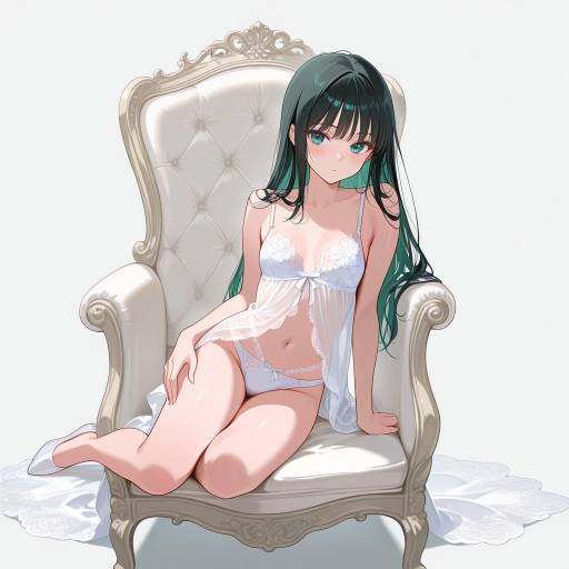 Elegant Allure of a Petite Beauty