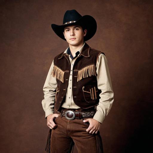 Realistic Cowboy Rodeo Outfit Costume
