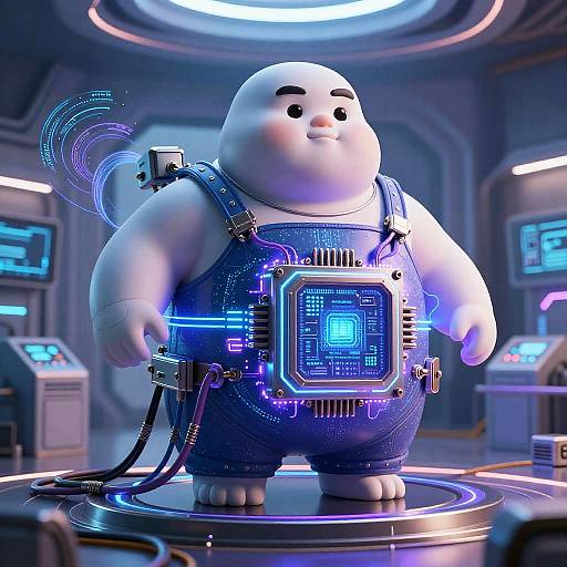 Massive AI Core in Cybernetic Environment