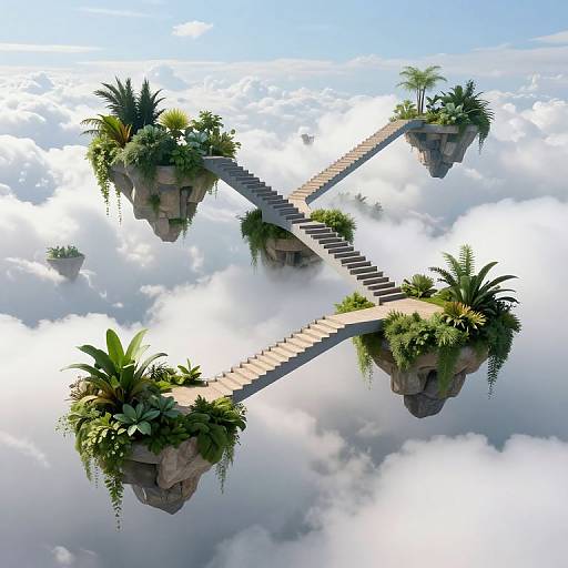 Surreal Stairways Among Cloud Platforms