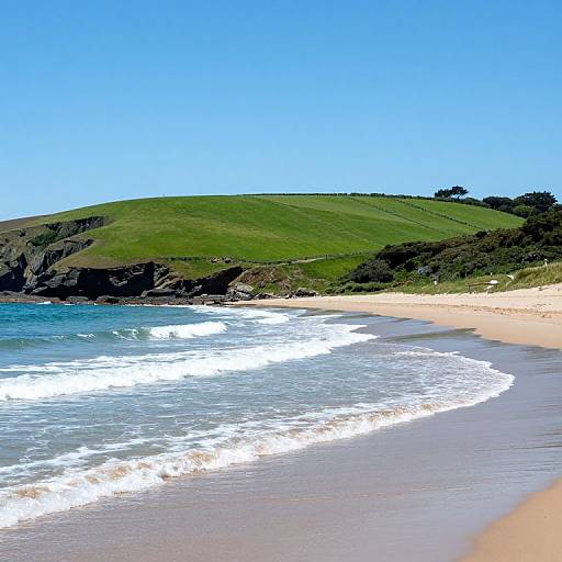 Serene Landscape at Coumeenoole Beach