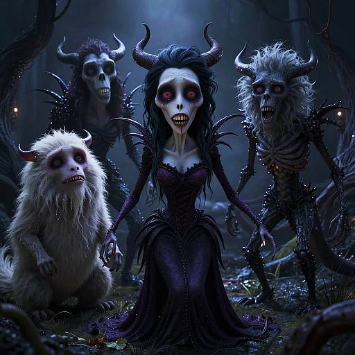 Cursed Surreal Disney Creatures