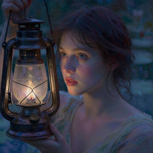 Ethereal Portrait in Dreamy Light