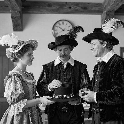 16th-Century Portrait with Historical Details