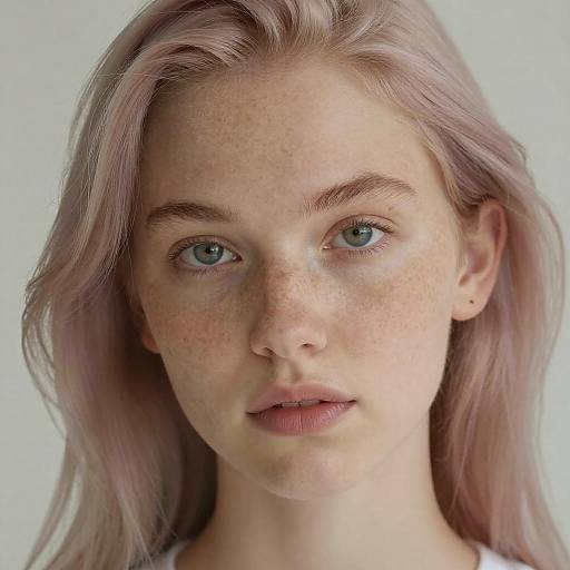 Stunning Close-Up of 18-Year-Old Beauty