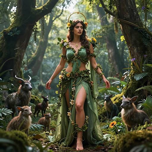 Goddess of Nature and Seasons