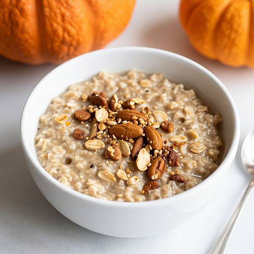 Pumpkin Spice Nuts Oatmeal Recipe