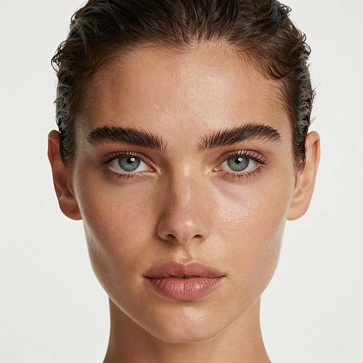 Close-Up Portrait of Intense Woman