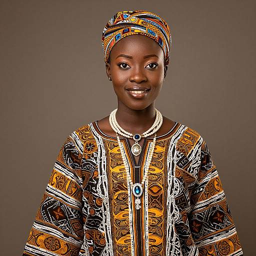 Nigerian National Costume Portrait