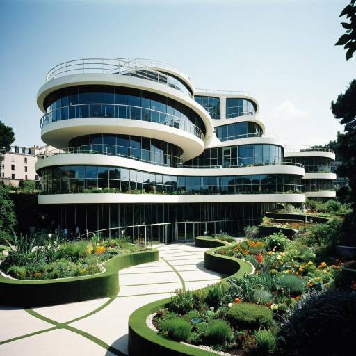 Futuristic Museum Inspired by Le Corbusier