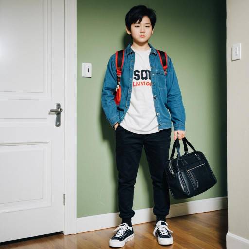 Stylish Spring Outfit for Boy Model