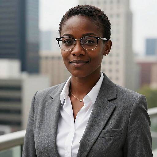 Professional Dark-Skinned Business Portrait