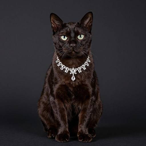 Luxurious Portrait of Aegean Cat