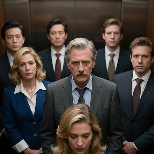 Serious Business Group in Elevator