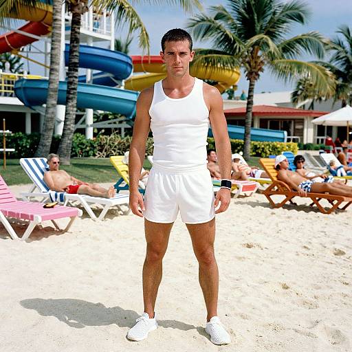 Athletic Man by Tropical Waterpark