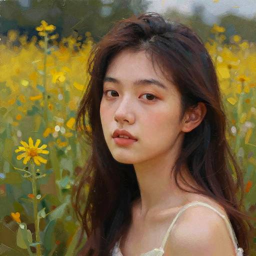 Vibrant Digital Painting Transformation