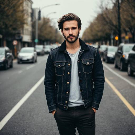 Stylish Outdoor Street Look for Men