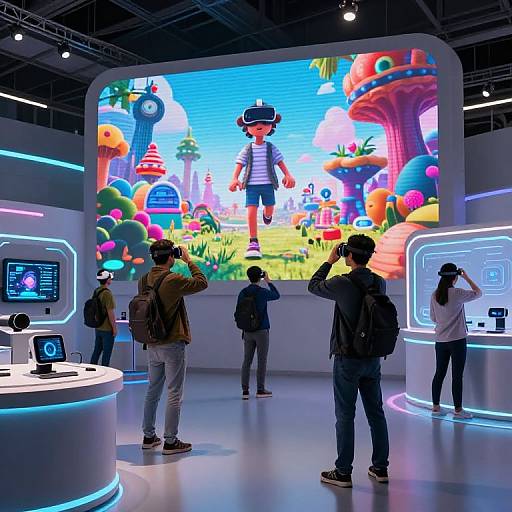 Virtual Reality Expo with Immersive Tech