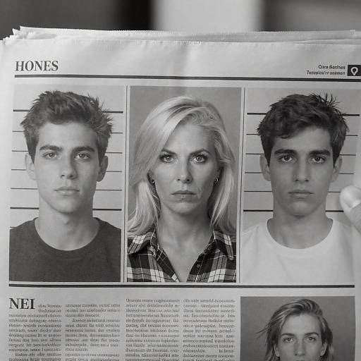 Mugshots in Focus: A Black-and-White Capture