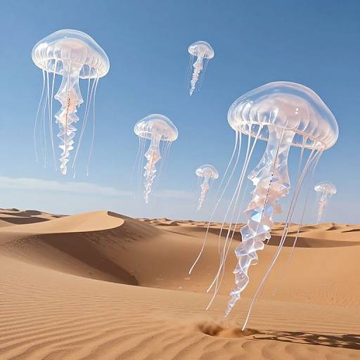 Crystalline Jellyfish Lead Sand Dunes