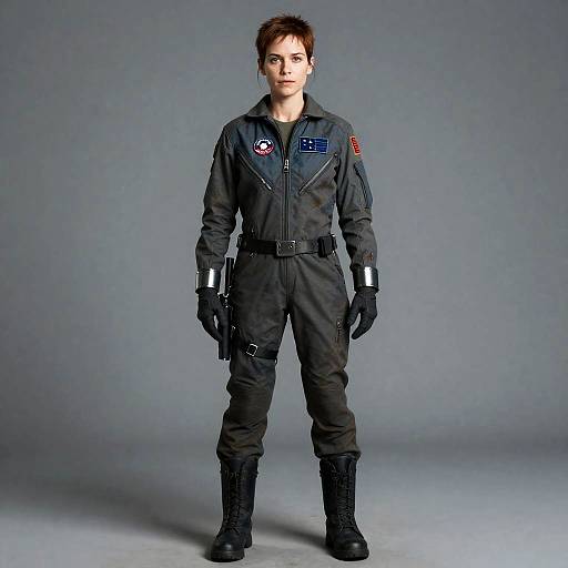 Ellen Ripley Full Length Flight Suit Portrait