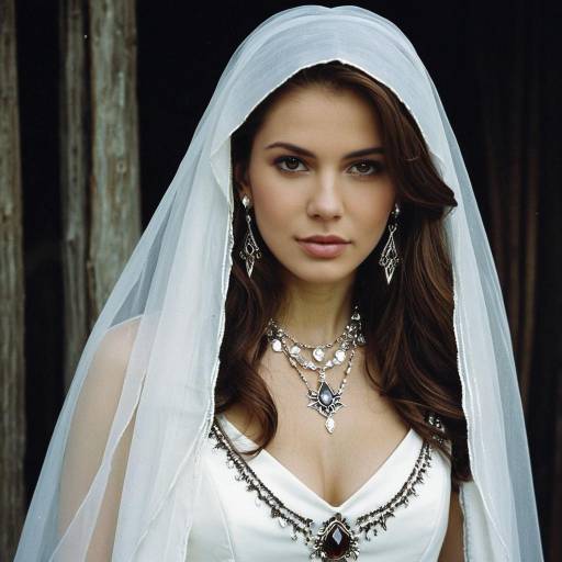 Elegant Woman Sorceress Costume Design