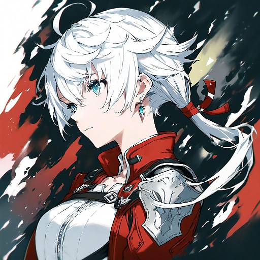 Illustration of Alisaie leveilleur, final fantasy in the style of Arisaka ako